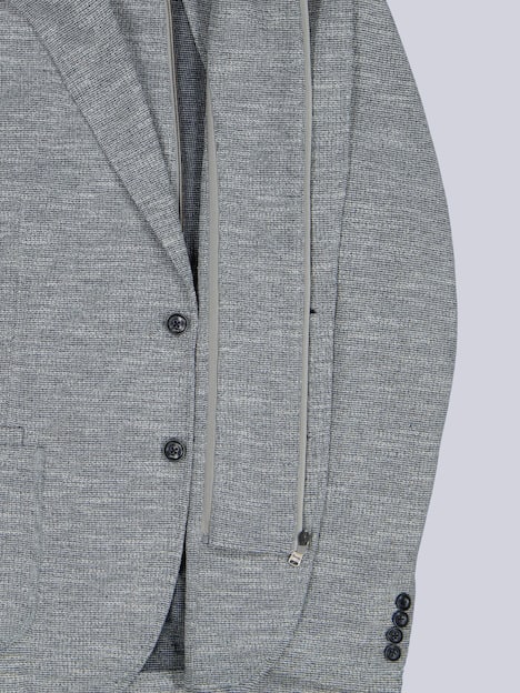 engbers Herren Freizeit-Sakko slim fit , Mittelblau