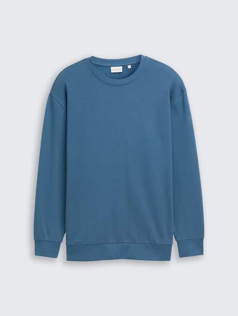 Basic Sweatshirt in Unifarben