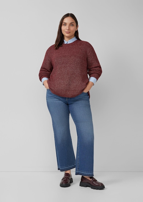 Strickpullover aus Wollmix