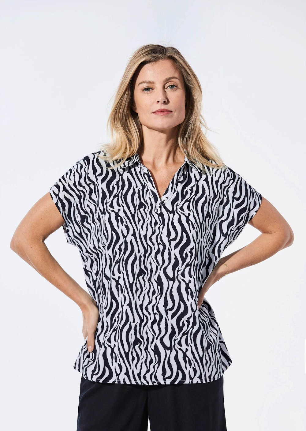 Druckbluse