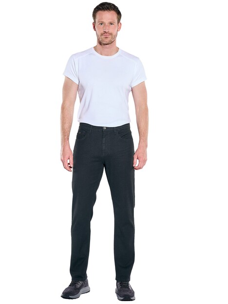 Herren Jeans 5-Pocket Superstretch , Saphirblau