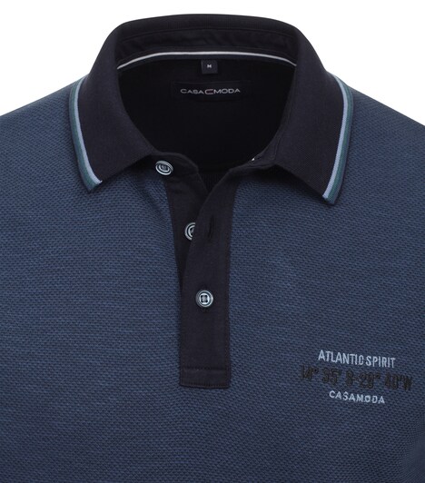 Polo-Shirt uni Basic Circular Knit