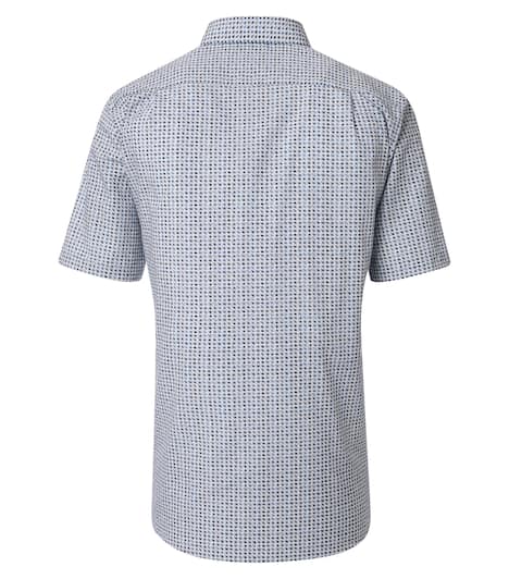 Businesshemd Kurzarm Print Comfort Fit