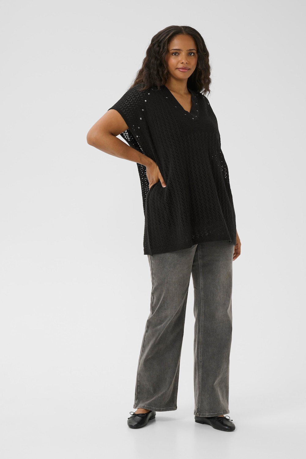 Poncho Loose fit