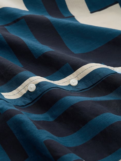 Hemdbluse mit Muster