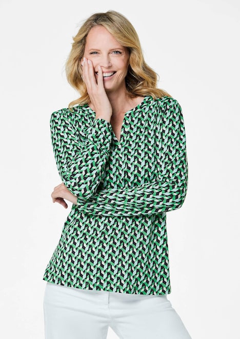 Blusenshirt in femininer Form