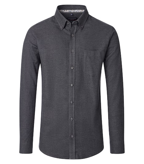 Freizeithemd uni Casual Fit