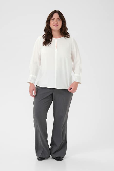 Langarm-Bluse Regular fit