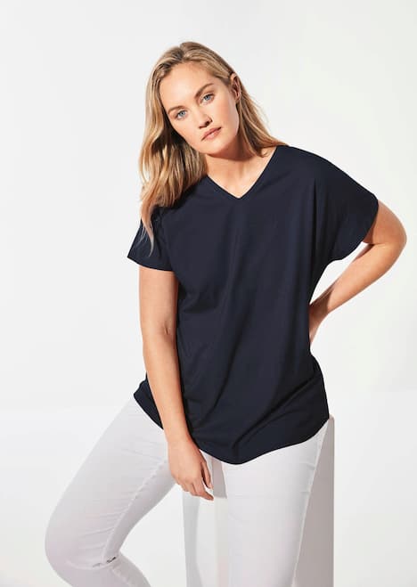 Shirt mit V-Ausschnitt