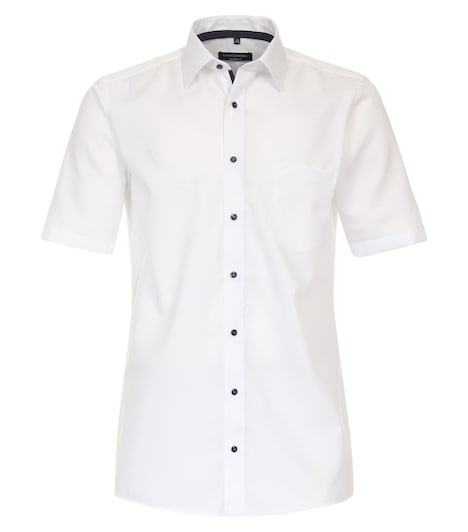 Businesshemd Kurzarm Print Comfort Fit