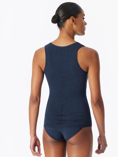 SCHIESSER Damen Tank Top - nachtblau
