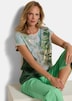 Druckshirt mit Folienprint