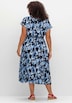 Druckkleid Kurzarm Print