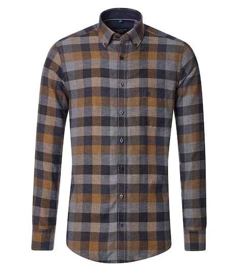 Freizeithemd kariert Casual Fit