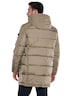 engbers Herren Steppjacke mit abnehmbarer Kapuze , Beige