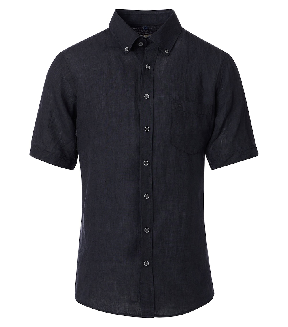 CASAMODA Leinenhemd uni Casual Fit