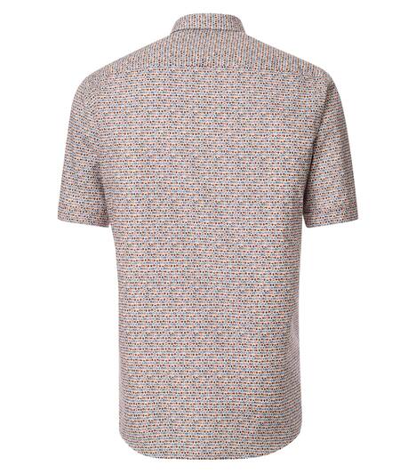Freizeithemd Kurzarm Print Comfort Fit