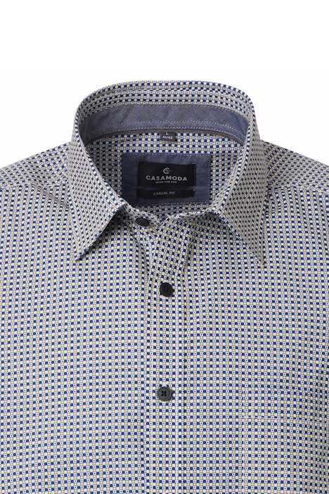 Freizeithemd Kurzarm Print Comfort Fit