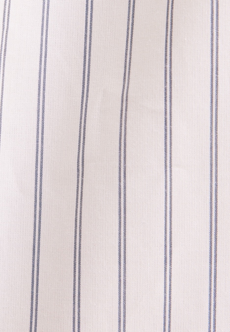 Damen Ausgestellte Bluse - Gestreift
