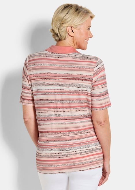 Jerseyshirt mit Ethno-Design