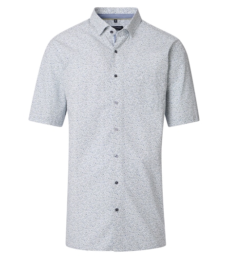 CASAMODA Businesshemd Kurzarm Print Comfort Fit