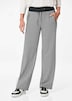 GOLDNER Jogpants VERA Jogpants met wijde pijpen