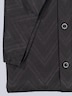 Herren Hemd uni , Schwarz