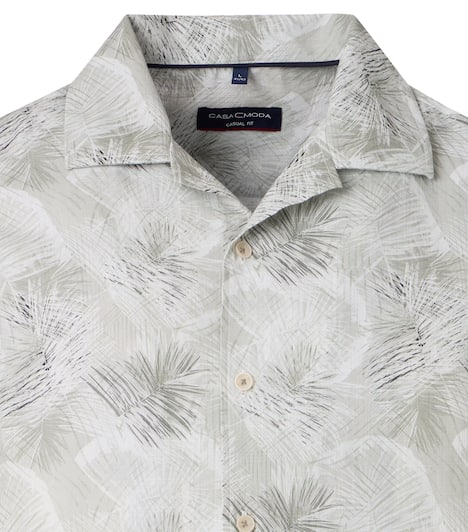 Freizeithemd Kurzarm Print Casual Fit