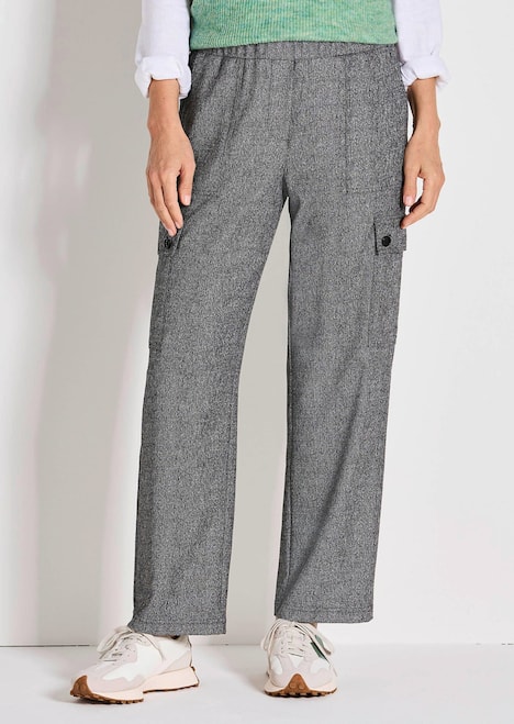 Modische Stretchhose mit Taschen