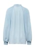 Bluse mit plissierten Ärmeln