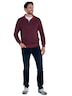 engbers Herren Sweatshirt regular , Rot