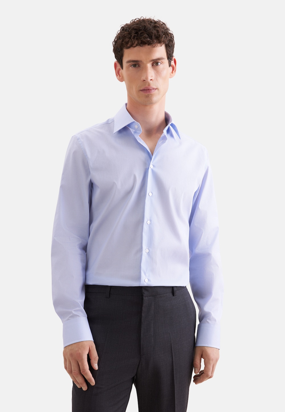 Herren Business Hemd - Druck