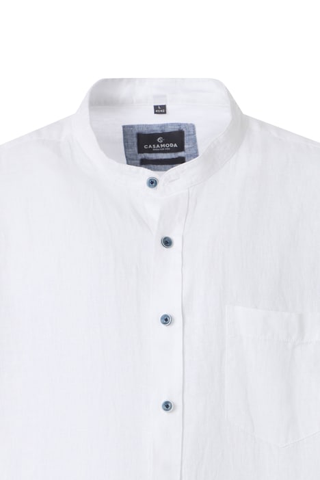 Leinenhemd Kurzarm uni Casual Fit