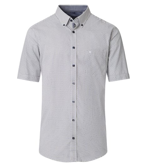Freizeithemd Kurzarm Print Casual Fit