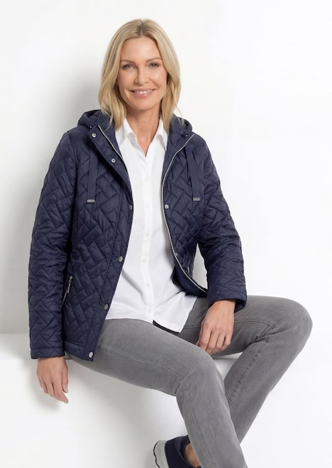 Übergangsjacke mit Kapuze