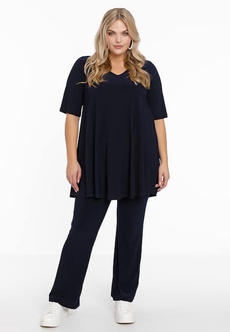 Tunika mit V-Ausschnitt