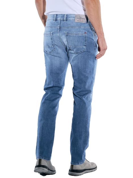 engbers Herren Jeans regular , Hellblau