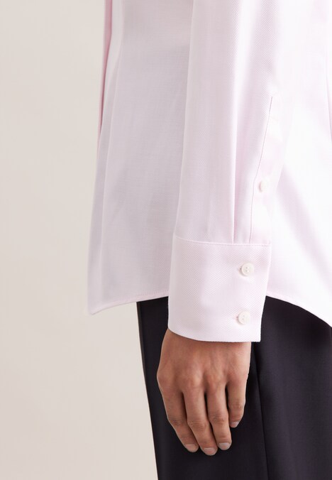 Damen Kelchkragenbluse - Uni