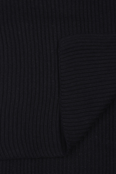 Set aus Mütze und Schal uni