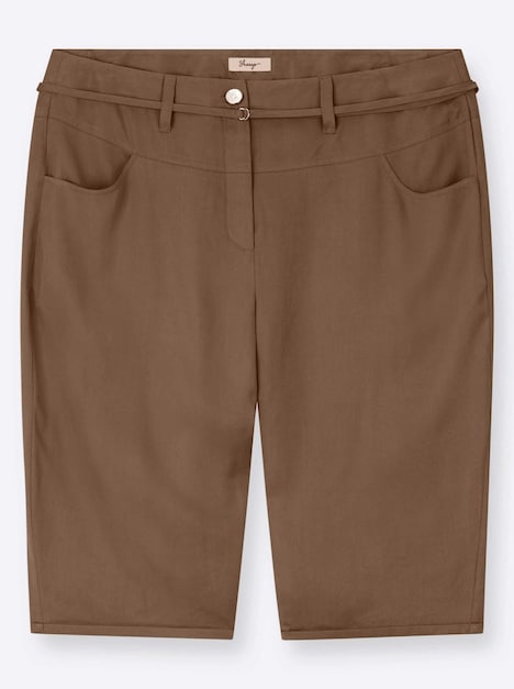 Bermuda Bermudas mit weiterem Oberschenkel normal Formbund