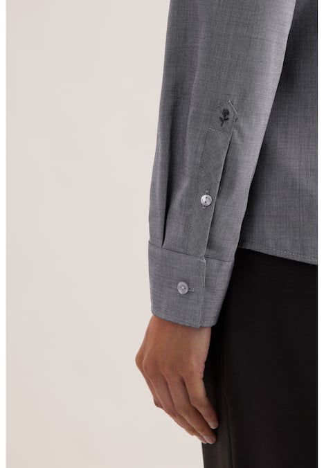 Damen Klassische Bluse - Uni