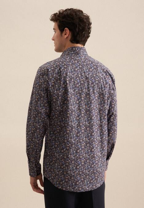 Herren Business Hemd - Floral