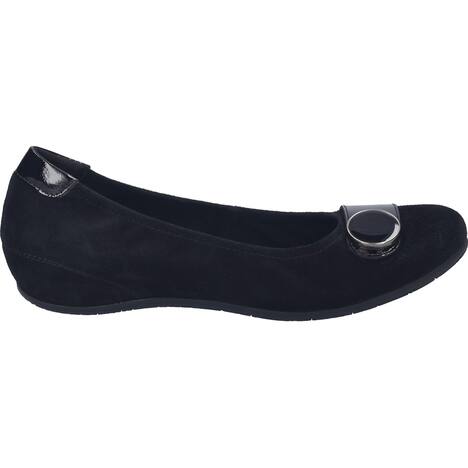 Damen Ballerina Florina 06, schwarz