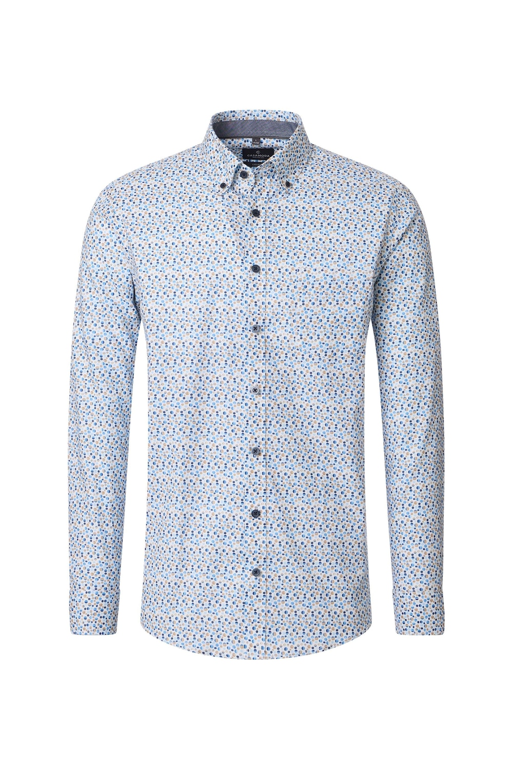 Freizeithemd Print Comfort Fit