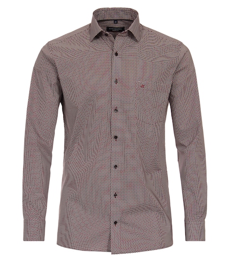 Businesshemd Print Modern Fit