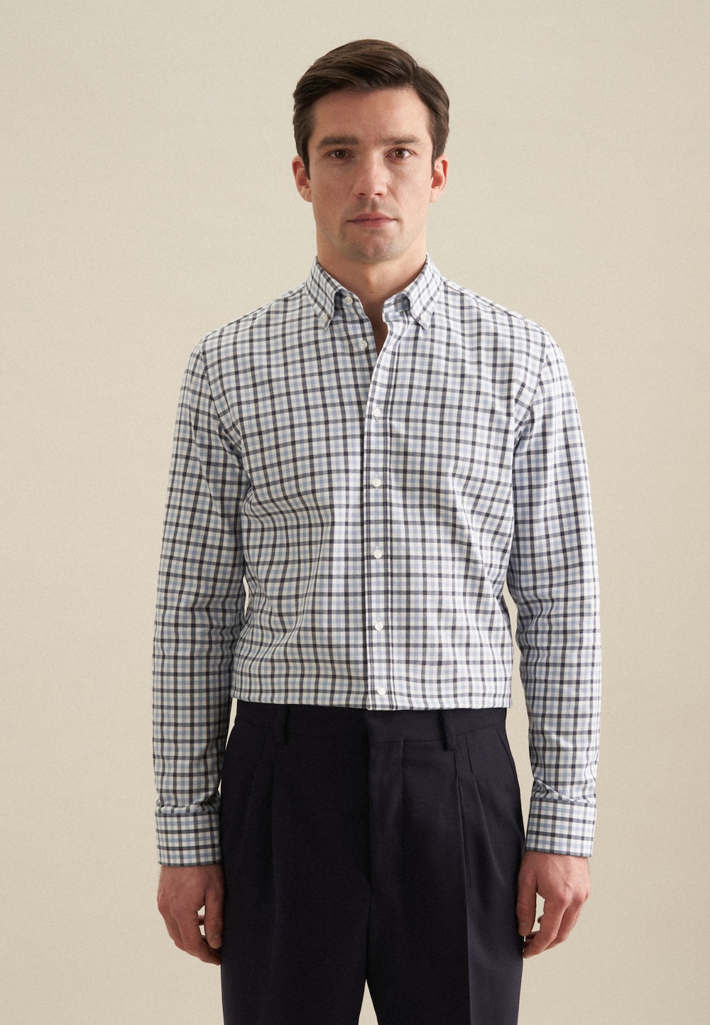 Herren Flanellhemd - Karo