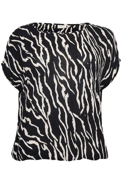 Kurzarm-Bluse Loose fit