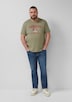 T-Shirt mit College-Artwork