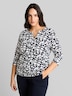 Langarmshirt mit Muster