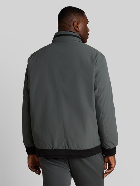 Blouson Jacke mit verstaubarer Kapuze